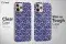 Japanese Seigaiha Wave Phone Case Blue Gold Cover - Image 5