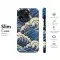 Japanese Water Wave Phone Case iPhone Samsung Cover Pixel 2556 - Image 7
