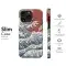 Japanese Wave Crane Phone Case iPhone Samsung Cover Pixel 2564 - Image 7
