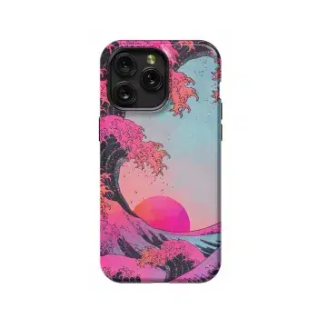 Japanese Wave Kanagawa Phone Case iPhone Samsung Pixel & More - Image 1
