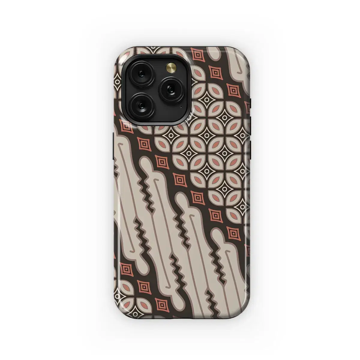 Javanese Batik Phone Case iPhone Samsung Cover Pixel 3799 - Image 1