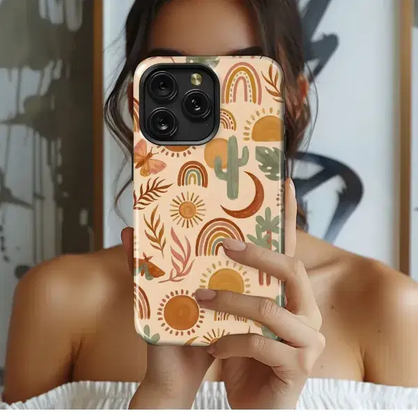 Jesus Floral Garden Phone Case iPhone Samsung Cover Pixel 5033 - Image 1