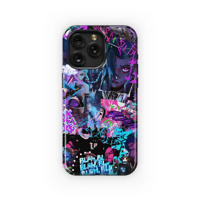 Jinx Graffiti Art
 Phone Case iPhone Samsung Cover Pixel 4062