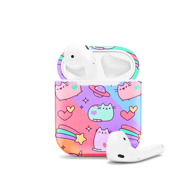 Kawaii Cats Rainbow AirPods Case AirPods Pro AirPods Pro 2 AirPods 3 AirPods 2 Glossy 1557