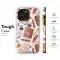 Kawaii Writing and Reading Pattern Phone Case iPhone Samsung Cover Pixel 5372 - Image 6