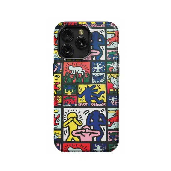 Keith Haring Art Phone Case iPhone Samsung Pixel & More #352 - Image 1