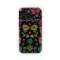 Kids mix emboidery leaves flowers colour Phone Case iPhone Samsung Cover Pixel 3532 - Image 1