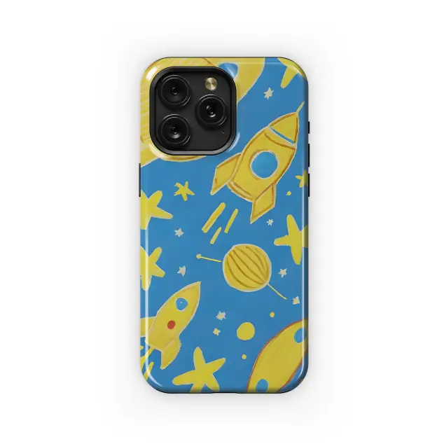 Kid's Space Phone Case iPhone Samsung Cover Pixel 3528