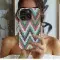 Knitted Chevron Phone Case iPhone Samsung Cover Pixel 3849 - Image 2
