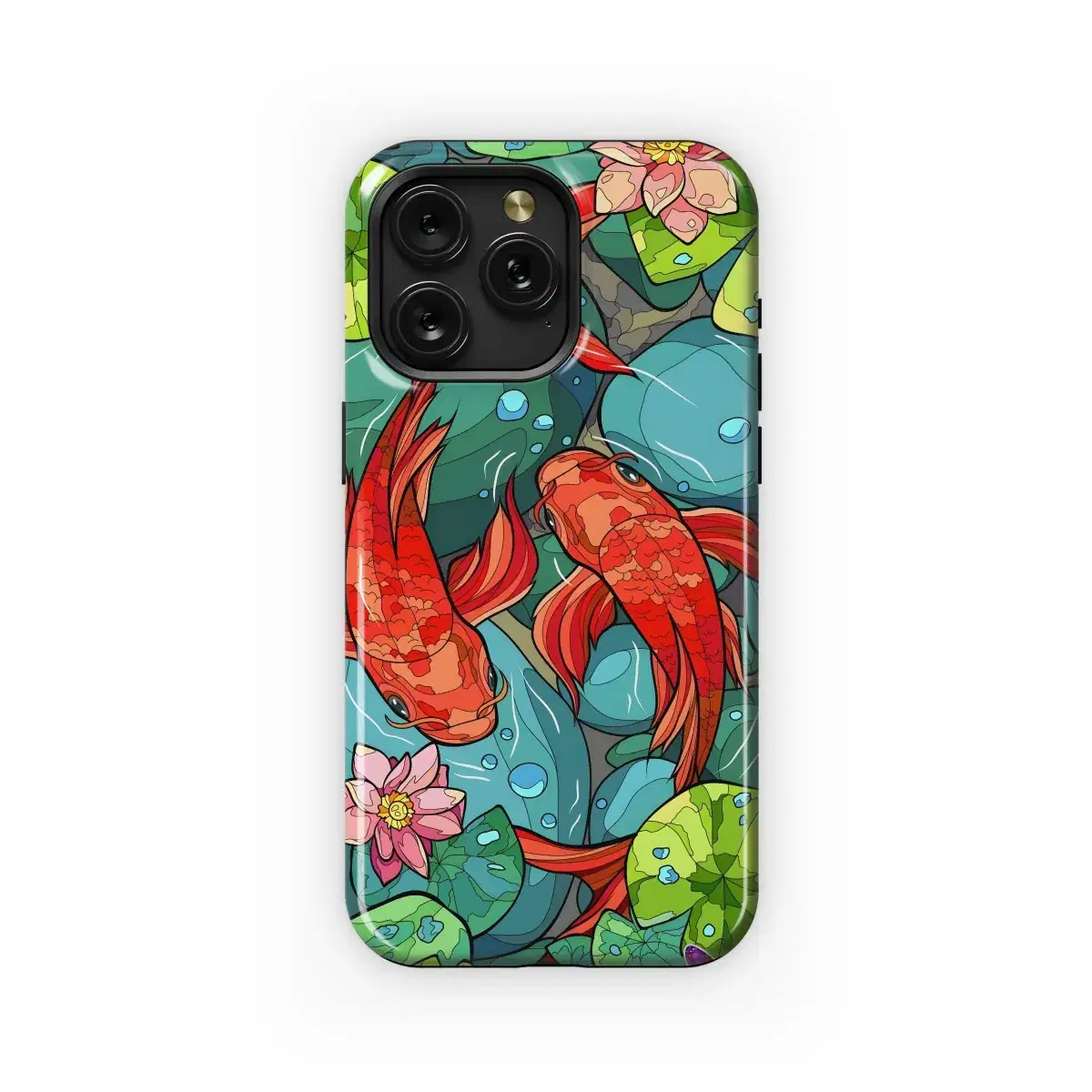 Koi Pond Paradise
 Phone Case iPhone Samsung Cover Pixel 5893 - Image 1