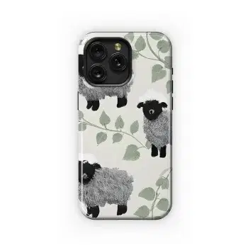 Lambs Ivy Gray Black Light Phone Case iPhone Samsung Cover Pixel 3784 - Image 1