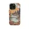 Landscape River Forest Autumn Nature Pumpkin Phone Case iPhone Samsung Pixel & More 604 - Image 1