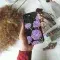 Lavender Blooms Dark Night
 Phone Case iPhone Samsung Cover Pixel 4258 - Image 4