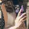 Lavender Blooms Dark Night
 Phone Case iPhone Samsung Cover Pixel 4258 - Image 5