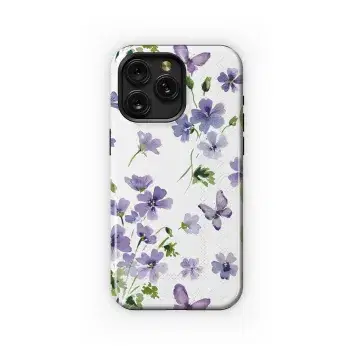Lavender Butterflies Bloom
 Phone Case iPhone Samsung Cover Pixel 4715 - Image 1