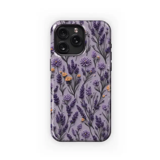 Lavender Floral Pattern
 Phone Case iPhone Samsung Cover Pixel 4605