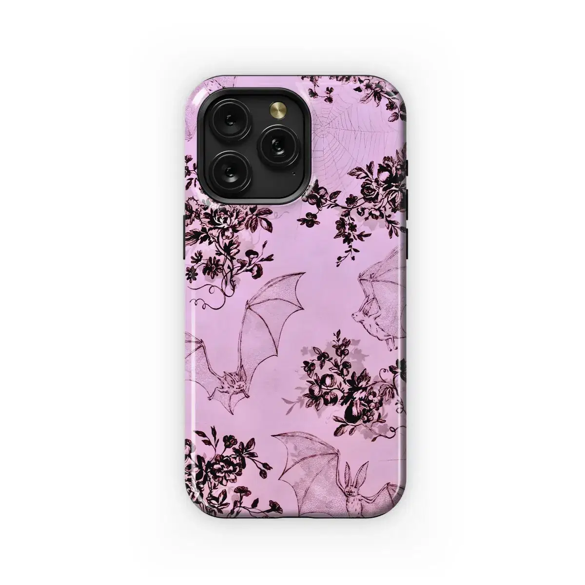 Lavender Gothic Bats
 Phone Case iPhone Samsung Cover Pixel 5479 - Image 1