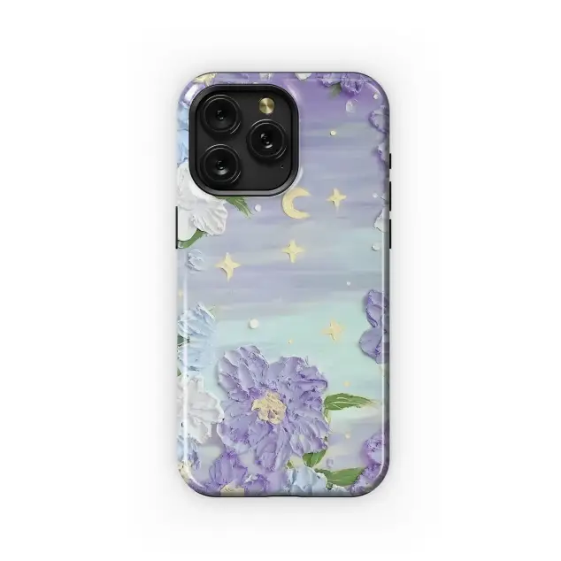 Lavender Moon Bloom
 Phone Case iPhone Samsung Cover Pixel 6069