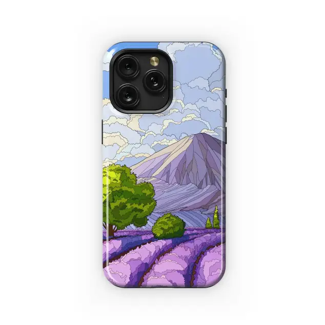 Lavender Mountain View
 Phone Case iPhone Samsung Cover Pixel 5984