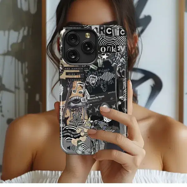 Lavender Skeletal Bloom
 Phone Case iPhone Samsung Cover Pixel 4716 - Image 1