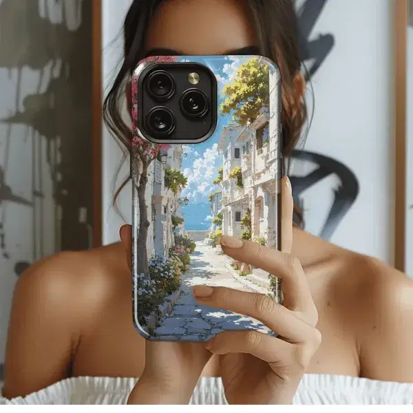 Lavender Sunset Dreamscape
 Phone Case iPhone Samsung Cover Pixel 4253 - Image 1