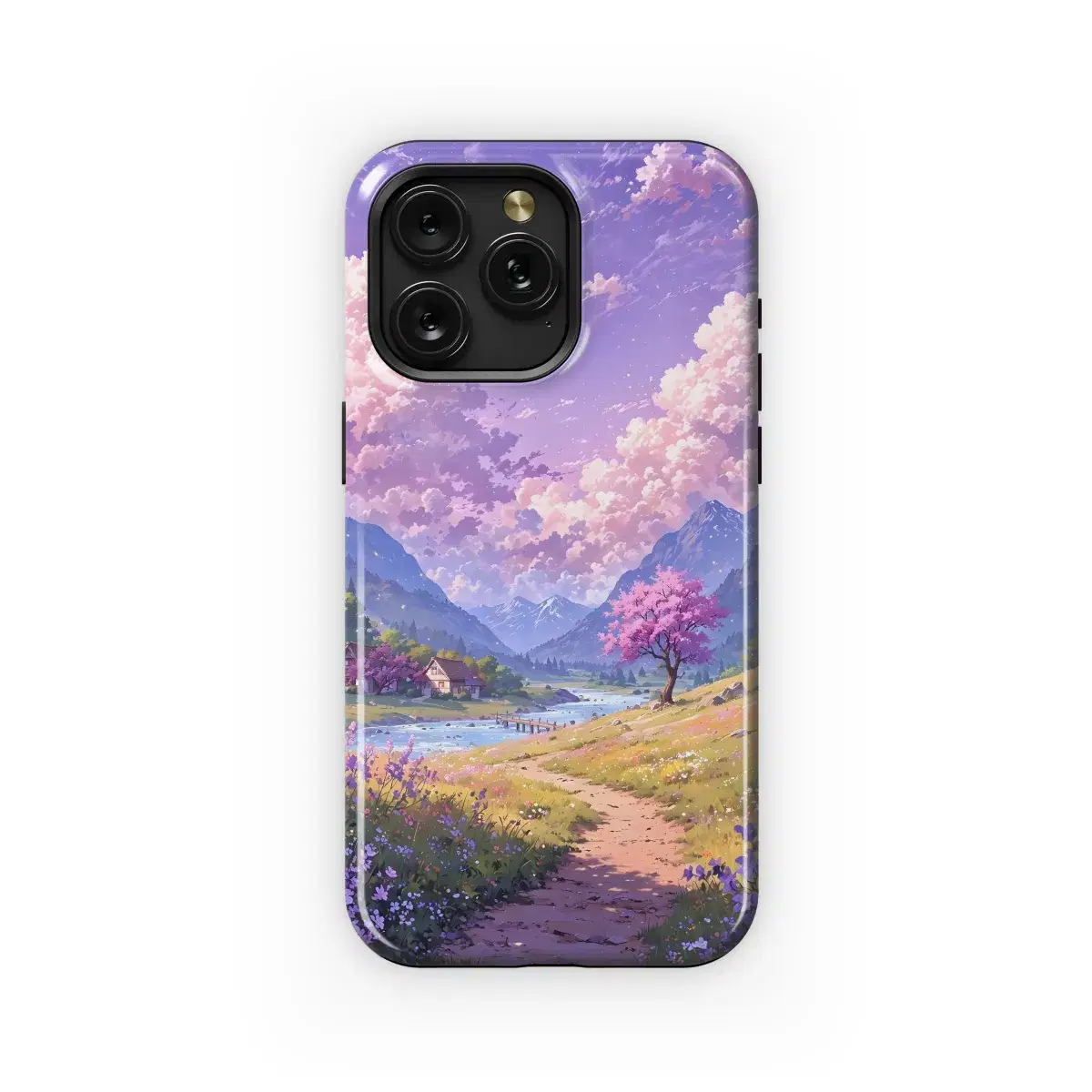 Lavender Valley Dream
 Phone Case iPhone Samsung Cover Pixel 4080 - Image 1