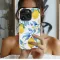 Lemon Grove in Cerulean Hues Phone Case iPhone Samsung Cover Pixel 6598 - Image 2