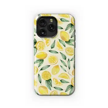 Lemons & Leaves Delight
 Phone Case iPhone Samsung Cover Pixel 4746 - Image 1