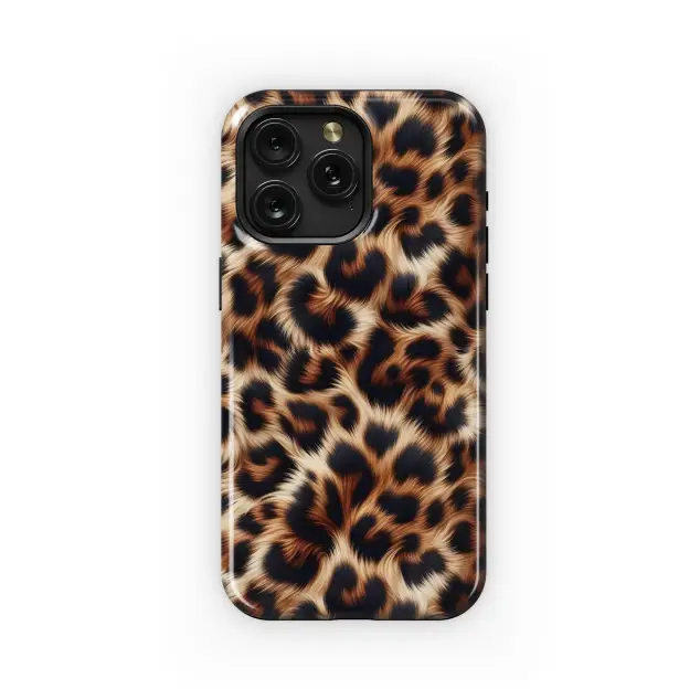 Leopard Print Fur Texture Phone Case iPhone Samsung Cover Pixel 5767