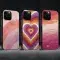 Lesbian Phone Case, Subtle Lesbian Pride, Groovy Phone Case, Bi Lesbian iPhone Case - Image 1