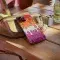 LGBT+ Lesbian Subtle Lineart Pride Phone Case, Bi Aesthetic Wavy Paint Cover - Image 4