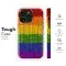 LGBT Rainbow Knit Phone Case iPhone Samsung Cover Pixel 3887 - Image 6