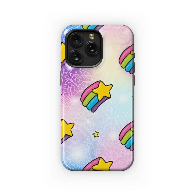 LGBT Star Rainbow Phone Case iPhone Samsung Cover Pixel 3886