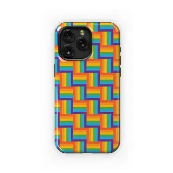 LGBTQ Pride Colors Phone Case iPhone Samsung Cover Pixel 3898 - Image 1