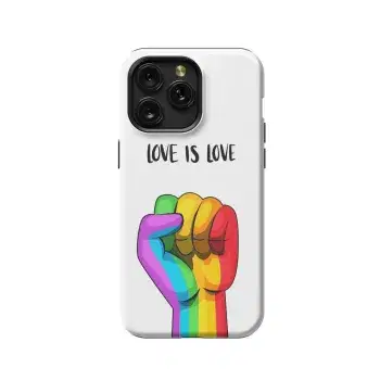 LGBTQ Pride Flag Love Phone Case iPhone Samsung Pixel & More - Image 1