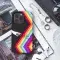 LGBTQ Pride Flag Stars Hands Phone Case iPhone Samsung Pixel & More #170 - Image 3