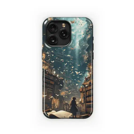 Library of Dreams Phone Case iPhone Samsung Cover Pixel 4617 - Image 1