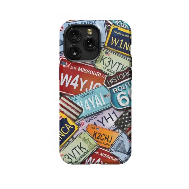 License Plate Phone Case iPhone Samsung Pixel & More 115