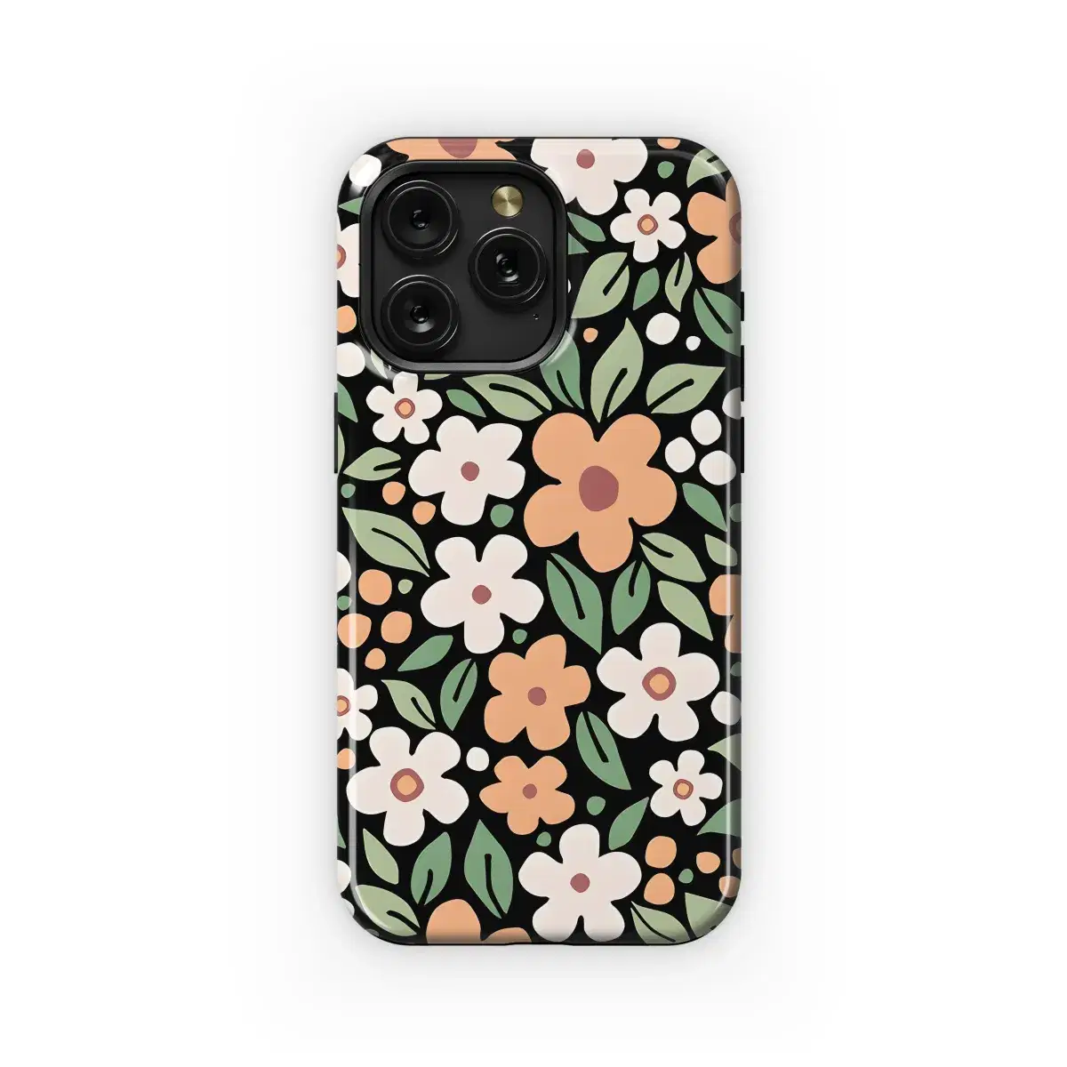 Light Pink Floral Phone Case iPhone Samsung Cover Pixel 3177 - Image 1