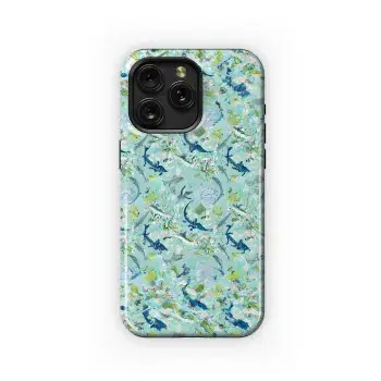 Lilly Pulitzer Inspired Coral Reef Phone Case iPhone Samsung Cover Pixel 3396 - Image 1