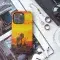 Lion with Small Lion Orange Sky Phone Case iPhone Samsung Pixel & More 282 - Image 3