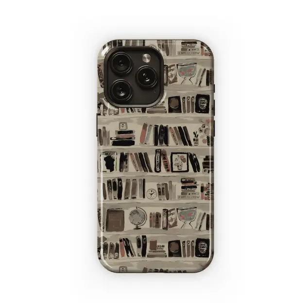 Literary Library
 Phone Case iPhone Samsung Cover Pixel 4524