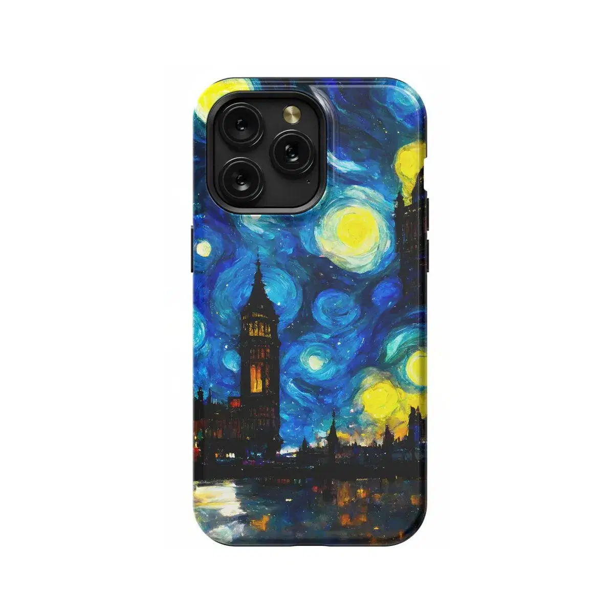 London Starry Night Vincent van Phone Case iPhone Samsung Pixel & More - Image 1