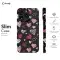 Love Core Pink Dark Seamless Hearts Phone Case iPhone Samsung Cover Pixel 1633 - Image 6