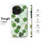Lucky Irish Clover Patchwork Art Phone Case iPhone Samsung Cover Pixel 7794 - Image 6