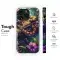 Lush Jungle Snake Purple Flowers Phone Case iPhone Samsung Cover Pixel 5239 - Image 6