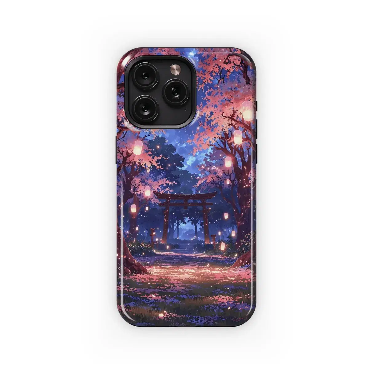 Magical Cherry Blossom Path
 Phone Case iPhone Samsung Cover Pixel 4651 - Image 1