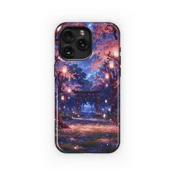 Magical Cherry Blossom Path
 Phone Case iPhone Samsung Cover Pixel 4651 - Image 1