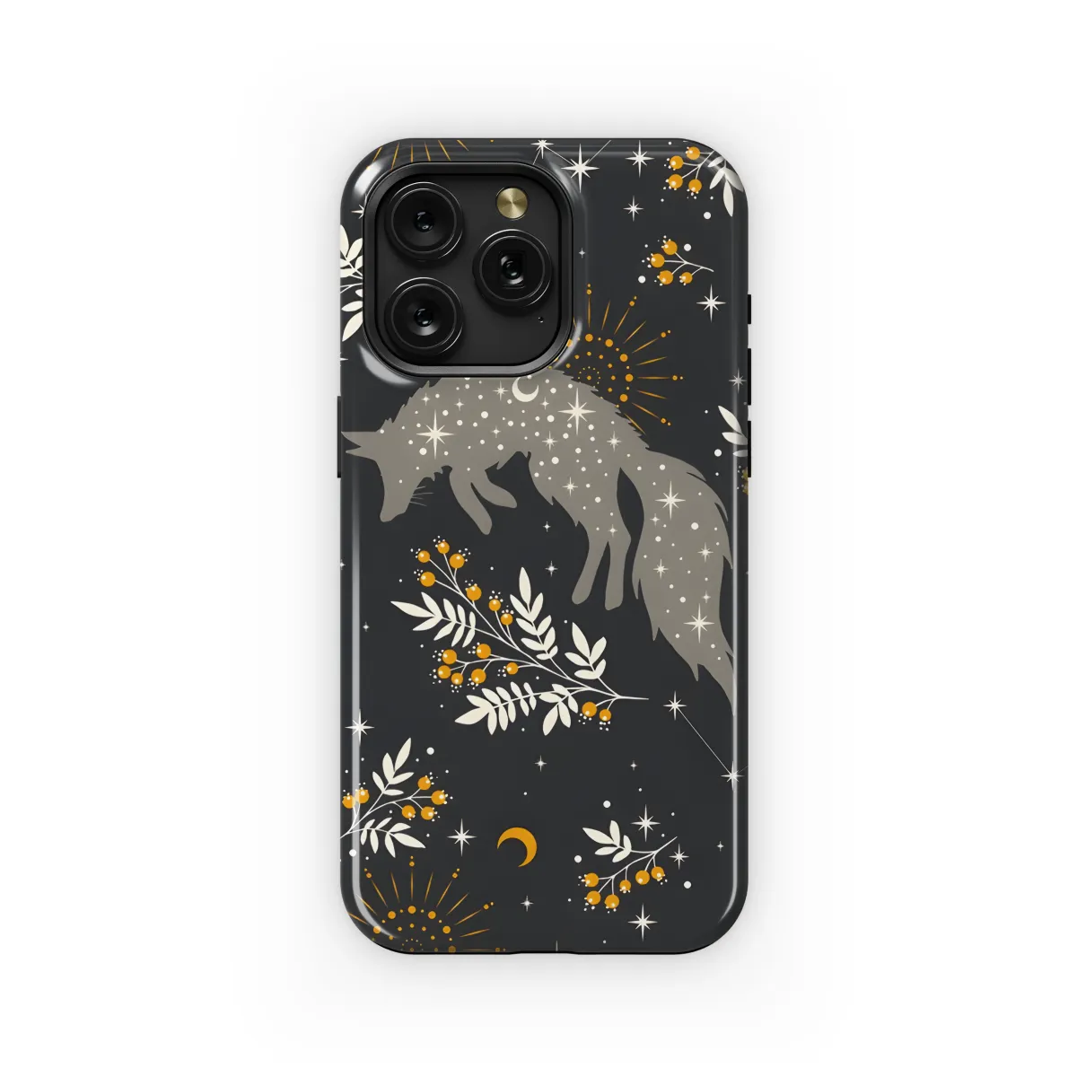 Magical Fox Constellations Boho Phone Case iPhone Samsung Cover Pixel 2730 - Image 1