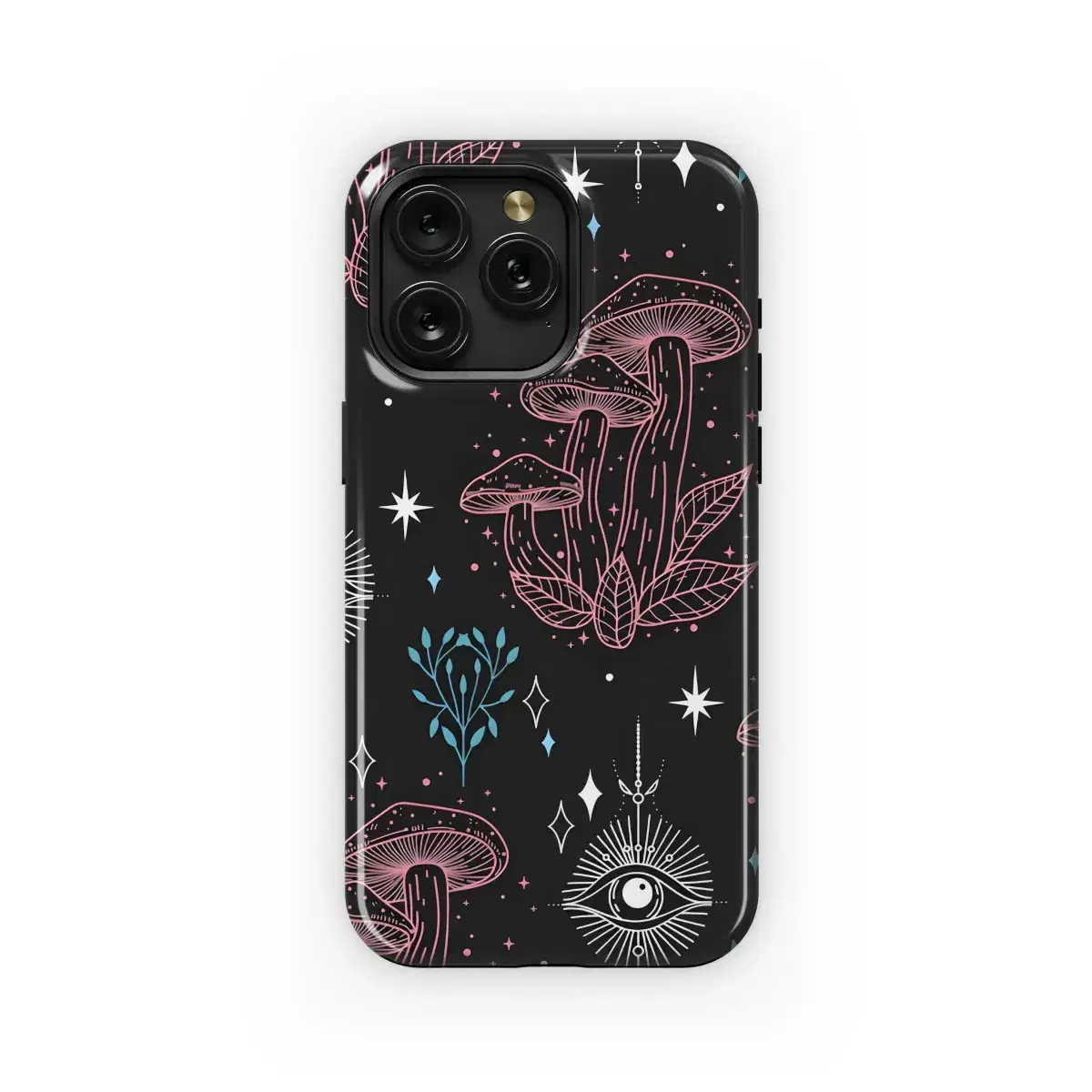 Magical Mushroom Celestial Eye Design Phone Case iPhone Samsung Cover Pixel 5306 - Image 1